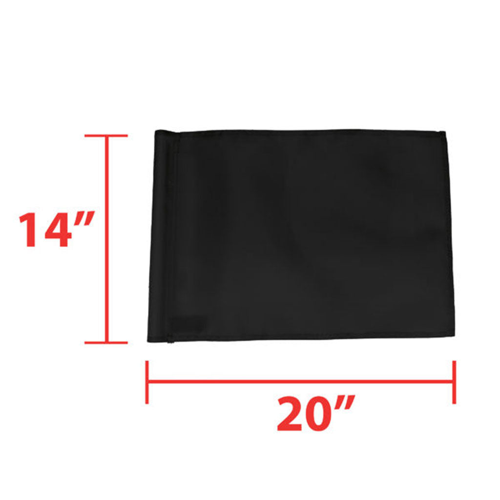 flags-plain-tube-lock-nylon-(black)