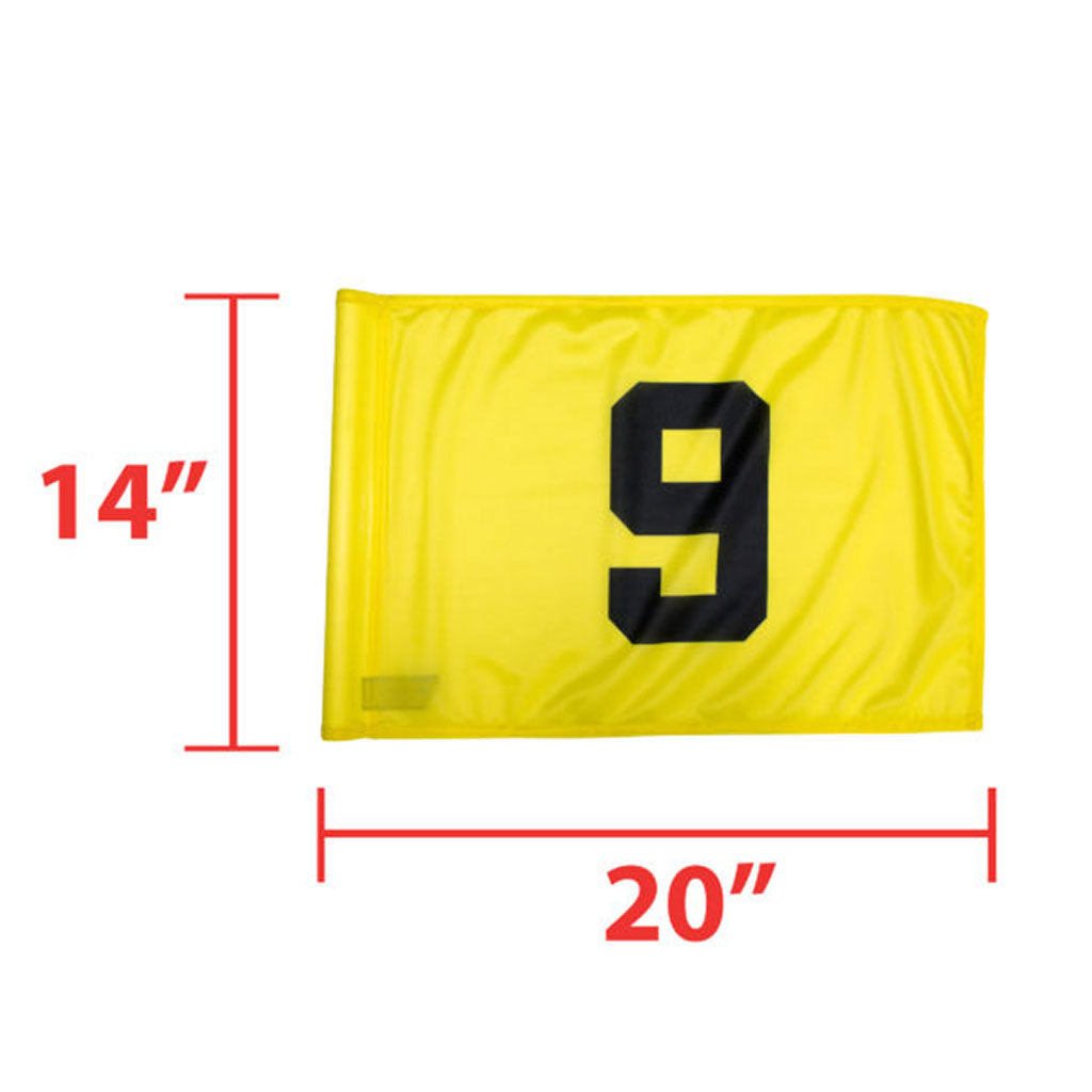 yellow-flag-w/-black-nos.10-18