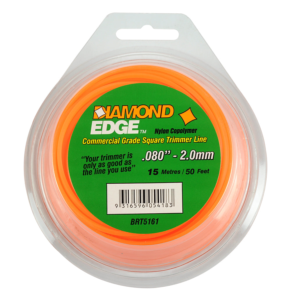 diamond-edge-trimmer-line-.080"-/-2.00mm-teardrop-loops-length-50'