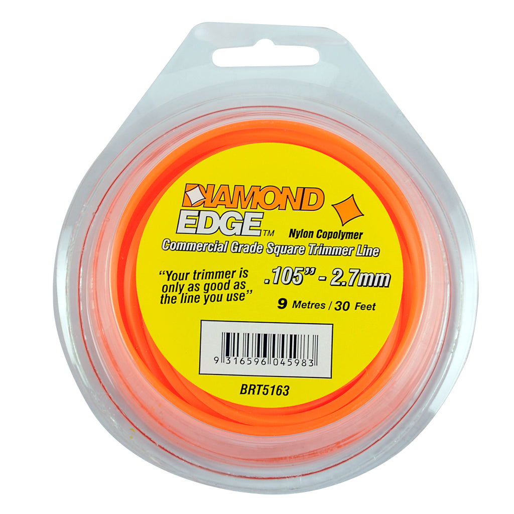 diamond-edge-trimmer-line-.105"-/-2.70mm-teardrop-loops-length-30'