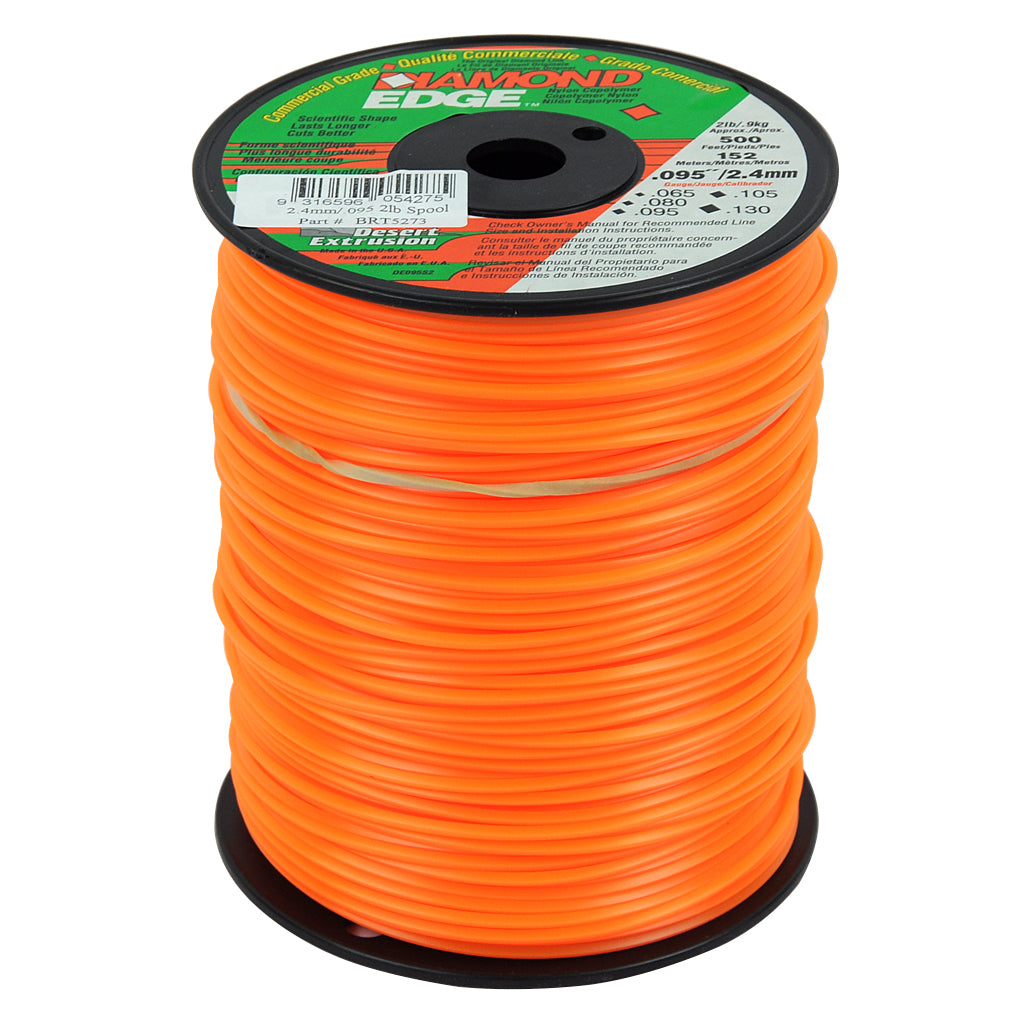 diamond-edge-trimmer-line-.095"-/-2.40mm-spool-length-152m