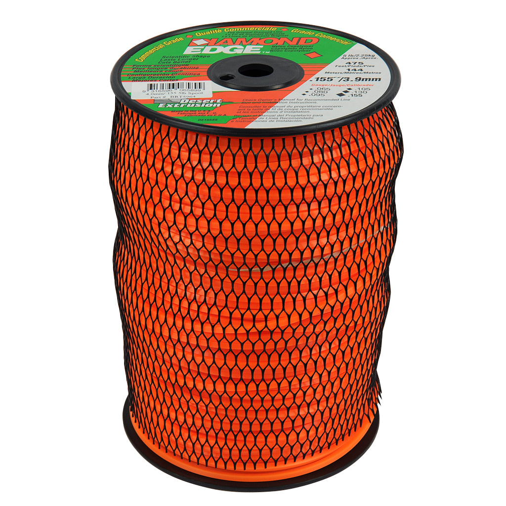 diamond-edge-trimmer-line-.155"-/-3.90mm-spool-length-145m