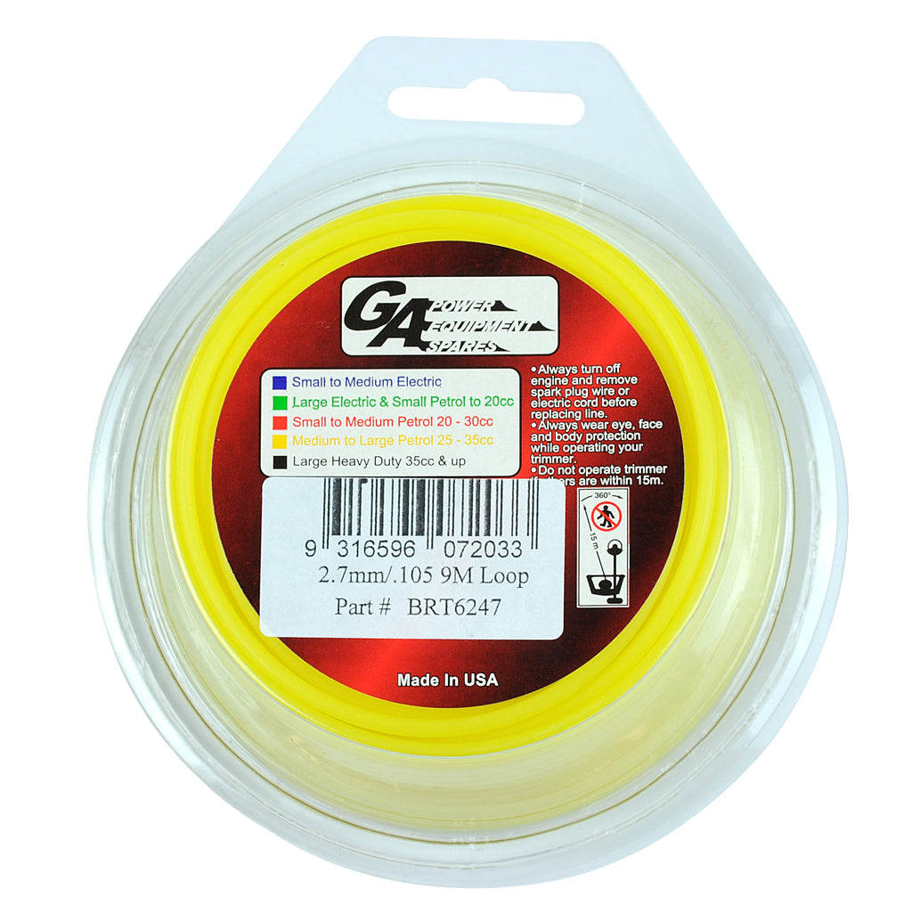 pro-fit-trimmer-line-yellow-.105"-/-2.75mm-carded-loop-length-10m