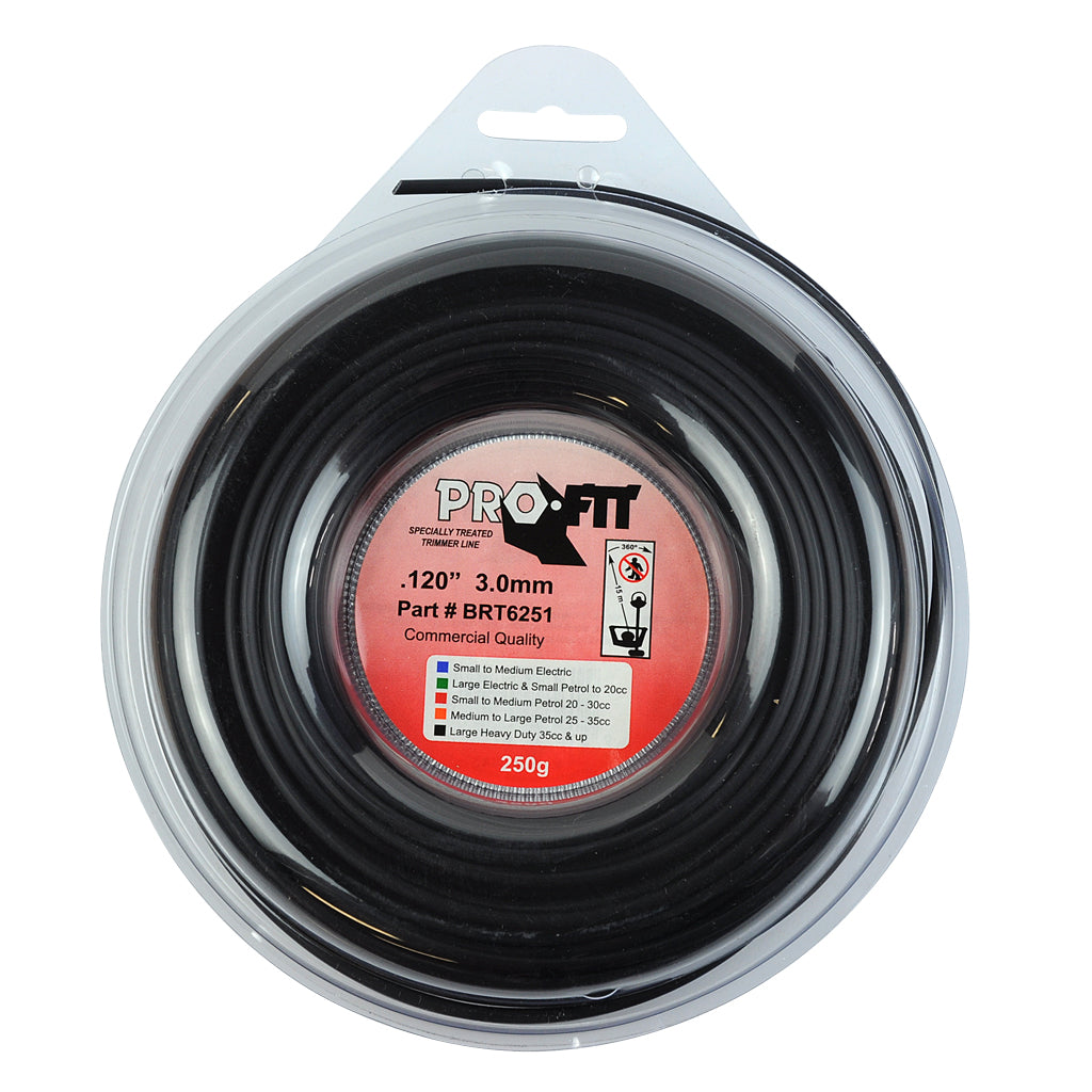 pro-fit-trimmer-line-black-.120"-/-3.00mm-donut-length-30m