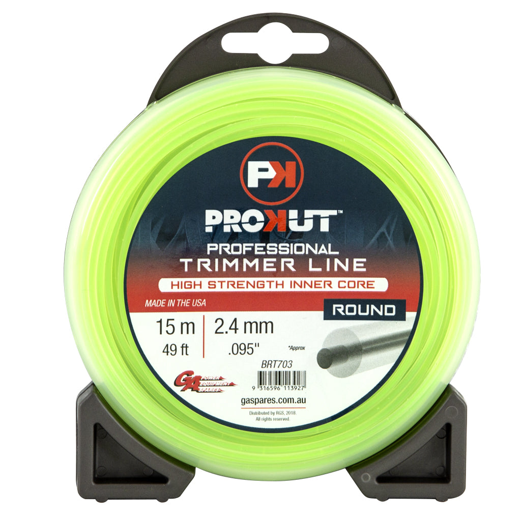 prokut-trimmer-line-round-green-.095-2.4mm-49'-15m-teardrop