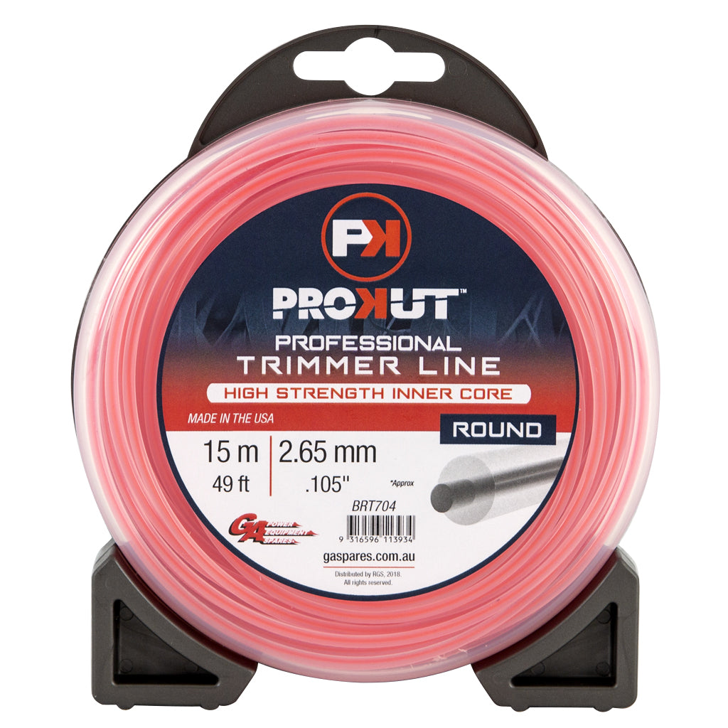 prokut-trimmer-line-round-pink-.105-2.65mm-49'-15m-teardrop