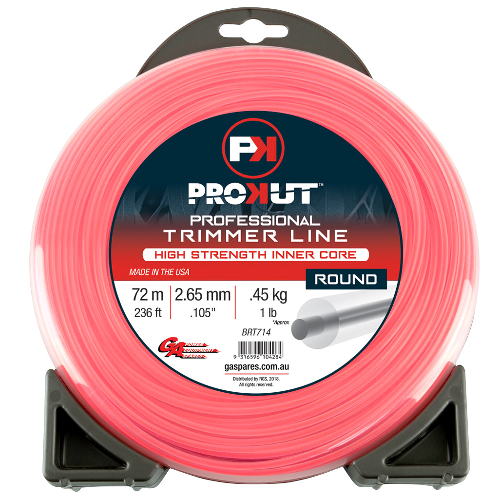 prokut-trimmer-line-round-pink-.105-2.65mm-1-lb-72m-donut