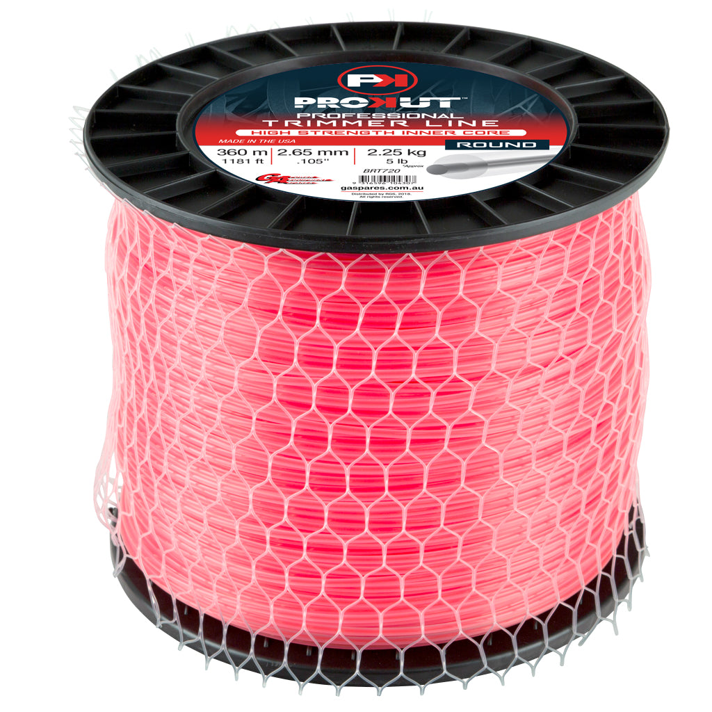 prokut-trimmer-line-round-pink-.105-2.65mm-5lb-360m-spool