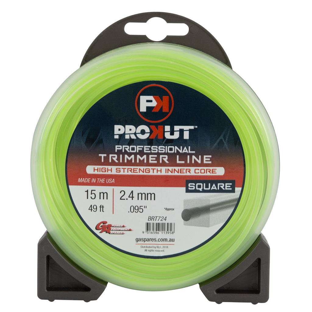 prokut-trimmer-line-square-green-.095-2.4mm-49'-15m-teardrop