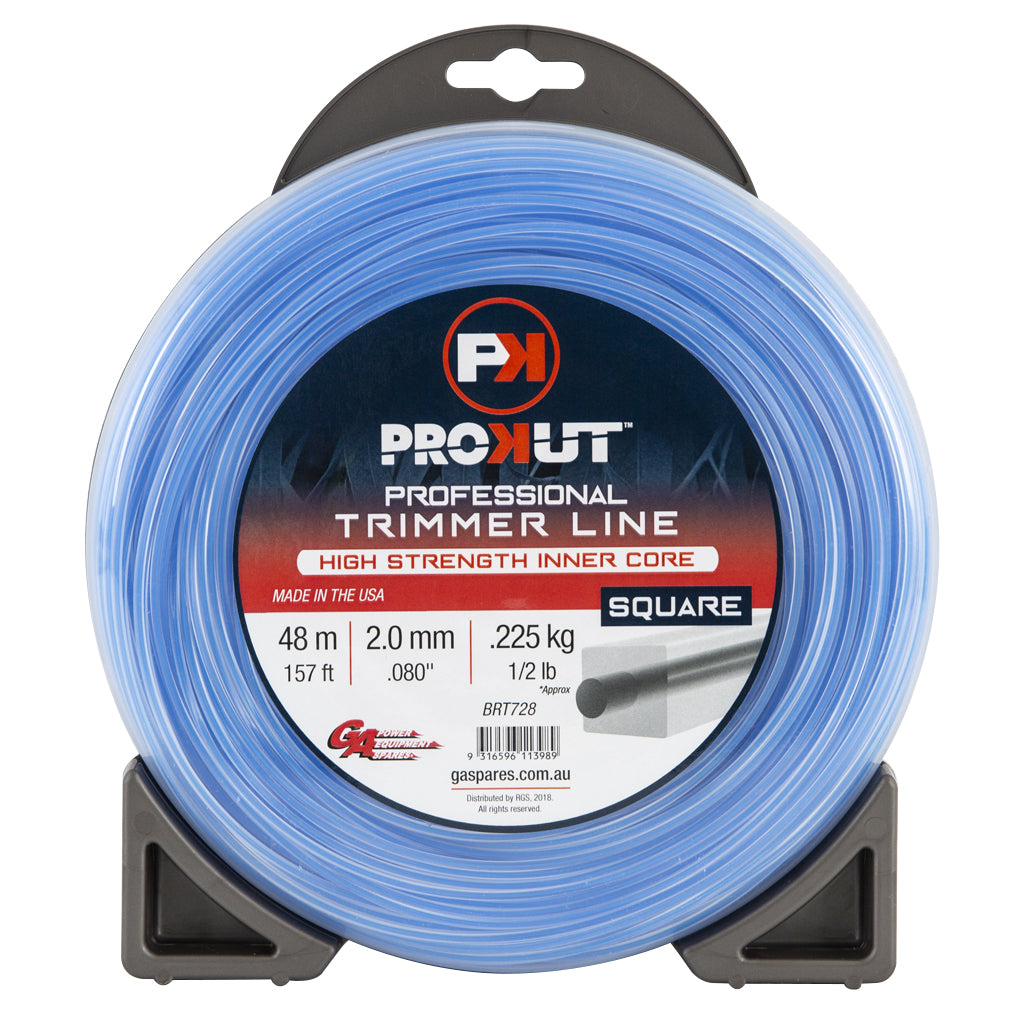 prokut-trimmer-line-square-blue-.080-2.0mm-1/2lb-48m-donut