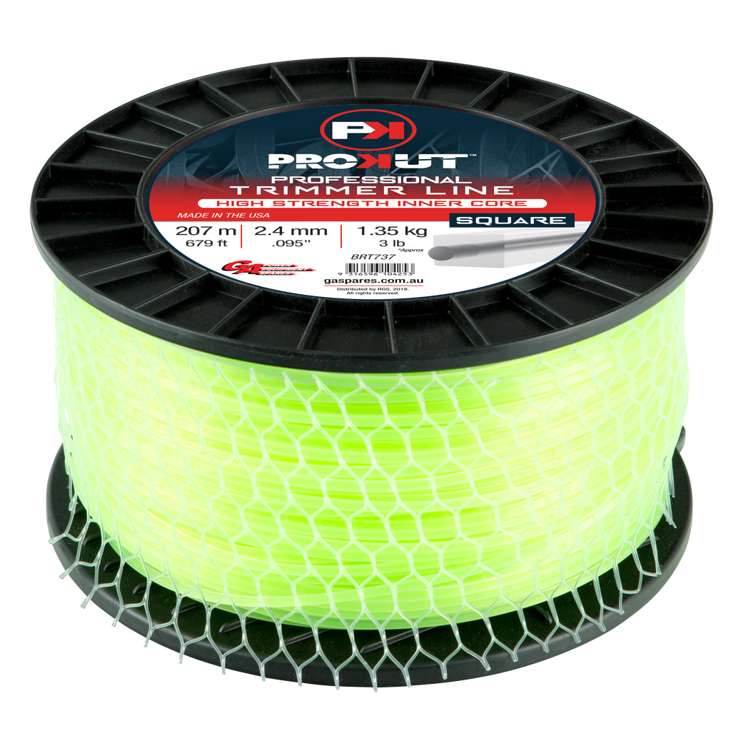 prokut-trimmer-line-square-green-.095-2.4mm-3lb-207m-spool