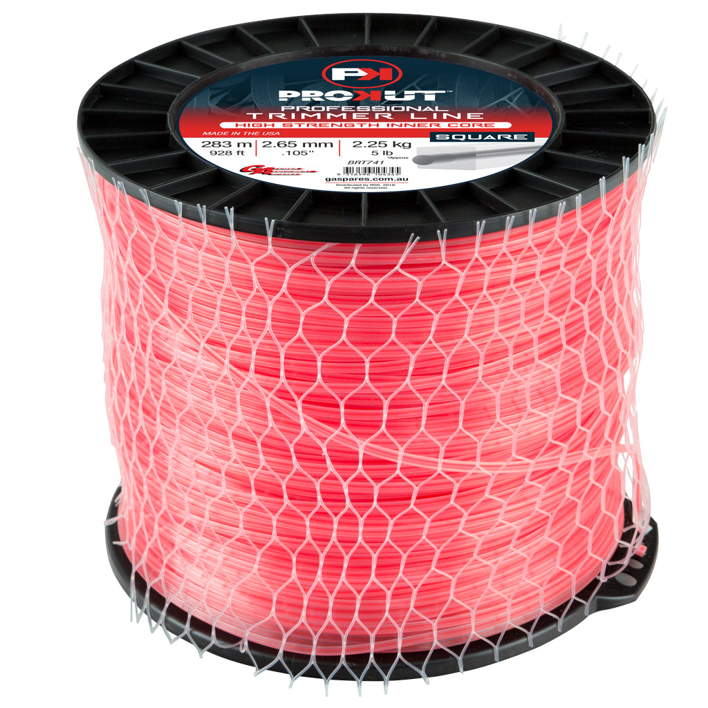 prokut-trimmer-line-square-pink-.105-2.65mm-5lb-283m-spool