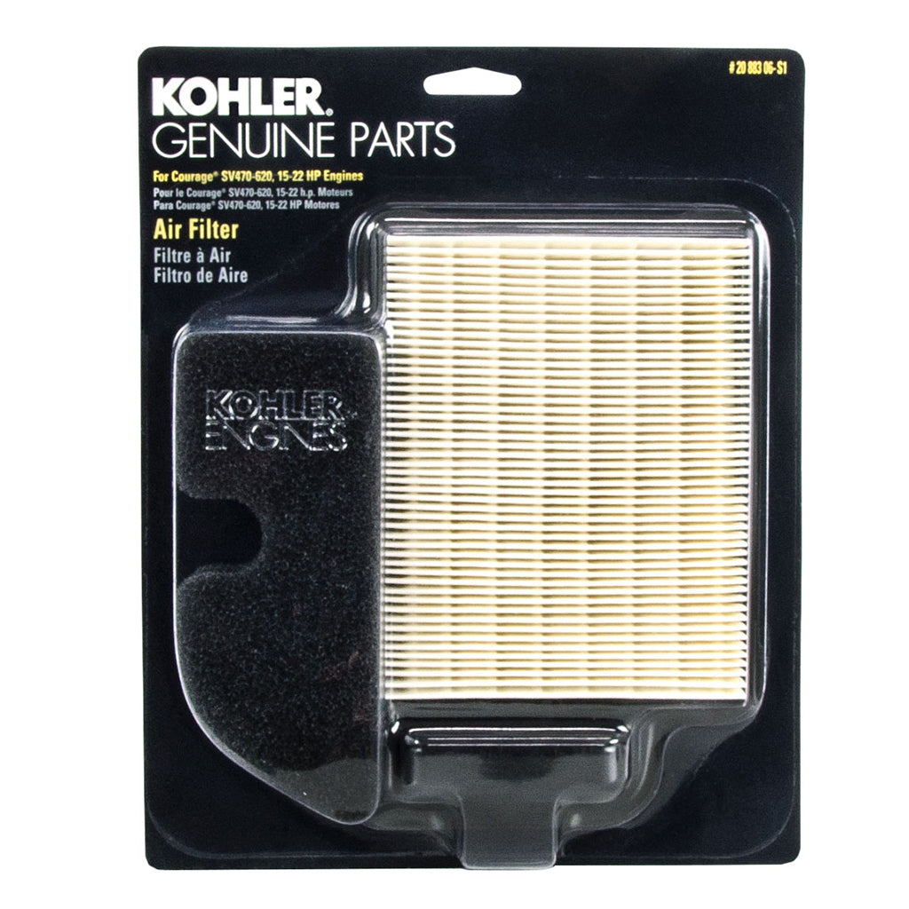 kohler-air-filter-&-pre-filter-kit-sv470-sv480-sv490-sv530-sv600-sv610-sv620