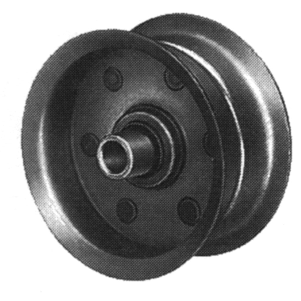 pulley-flat-idler-w/-flange-(a-4")-suits-mtd