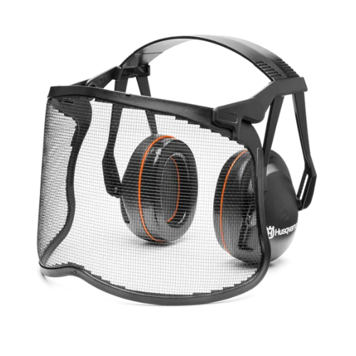 Garden Earmuff with mesh visor