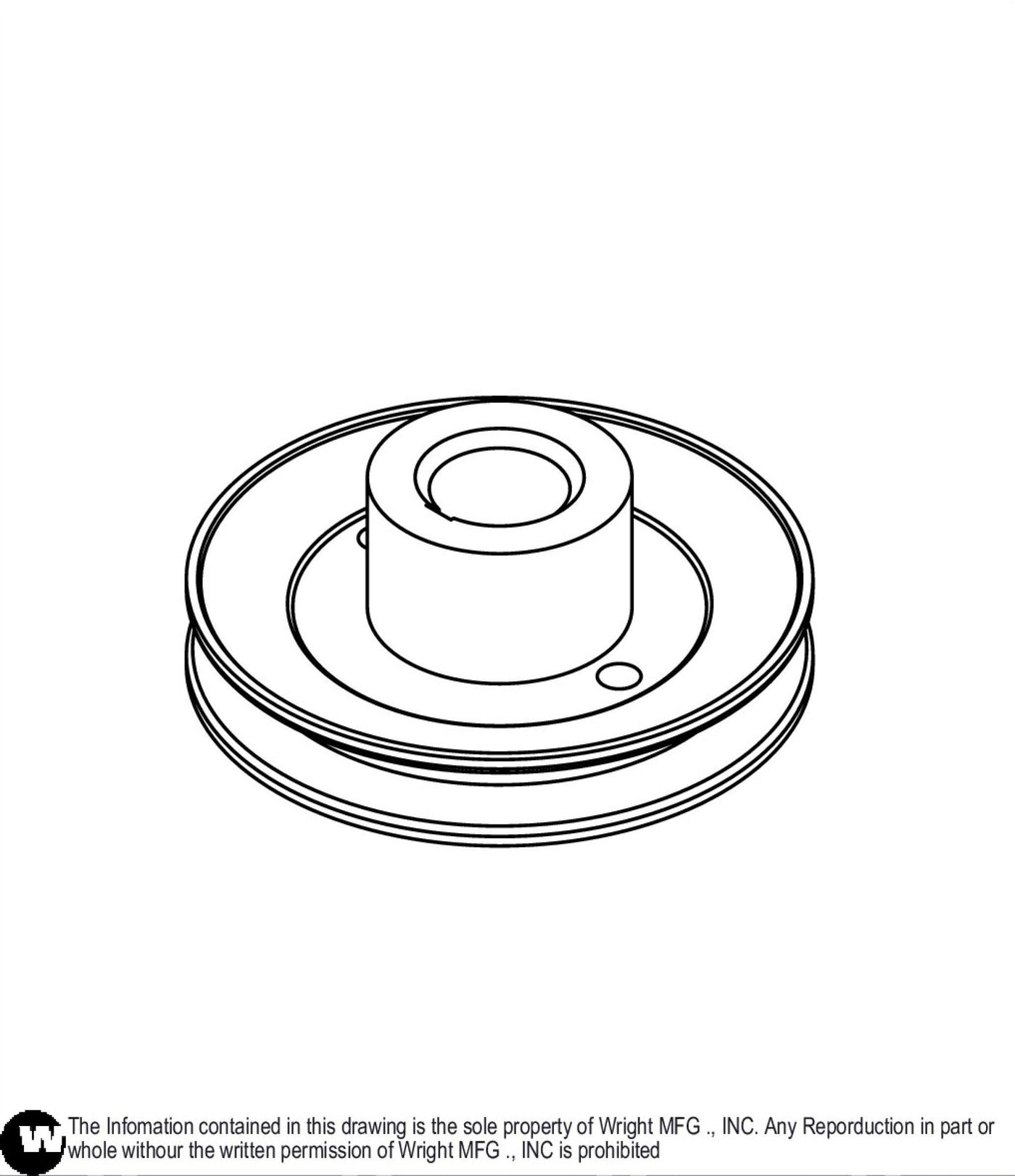 Wright 71410002 PULLEY, 4.5 X A GRV X 1 (ENGINE) 71410002 - Mowermerch More spare parts for all your power equipment needs available. From mower spare parts to all other power equipment spare parts we have them all. If your gardening equipment needs new spare parts, check us out!