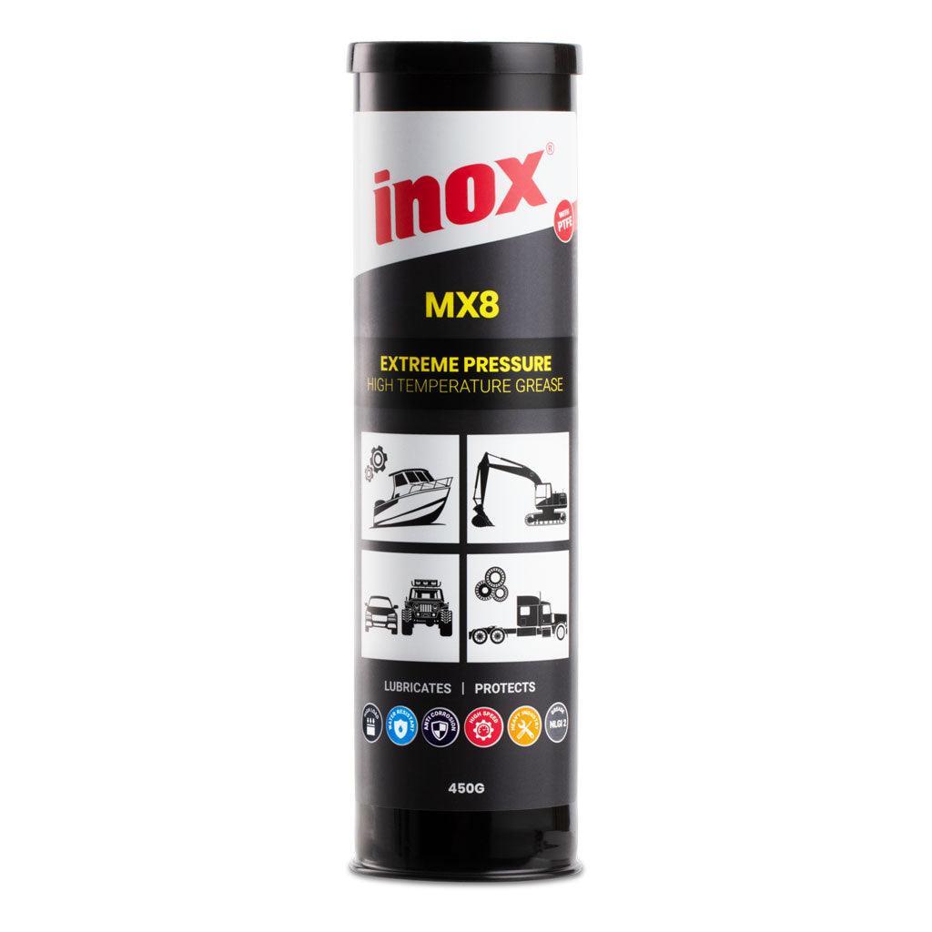 INOX MX8 GREASE 450G CARTRIDGE LUB6499 - Mowermerch More spare parts for all your power equipment needs available. From mower spare parts to all other power equipment spare parts we have them all. If your gardening equipment needs new spare parts, check us out!